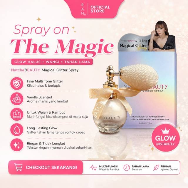 Natchabeauty Magical Glitter Spray