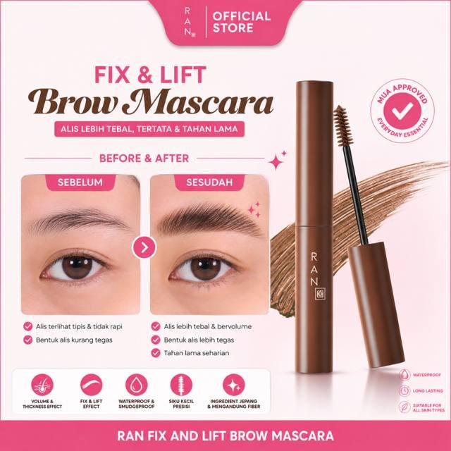 RAN Fix and Lift Brow Mascara